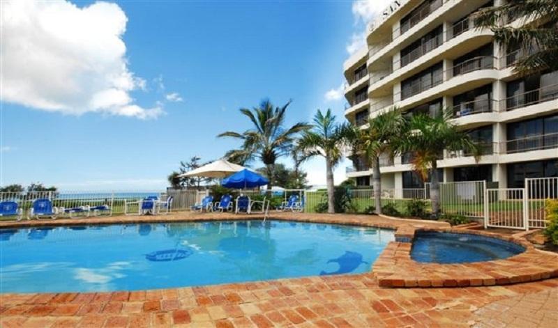 San Simeon Beachfront Apartments Tugun Gold Coast Kültér fotó